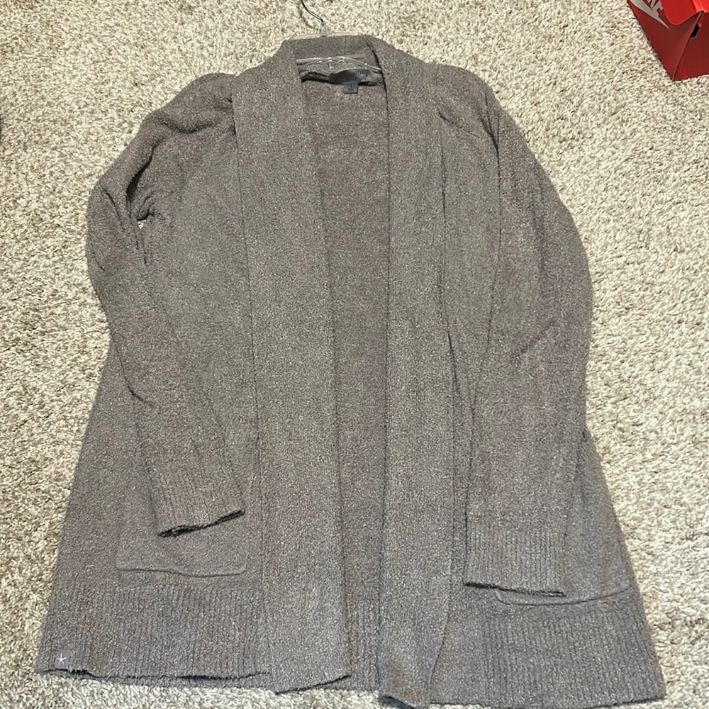 Sz small Barefoot dreams cardigan. Great condition